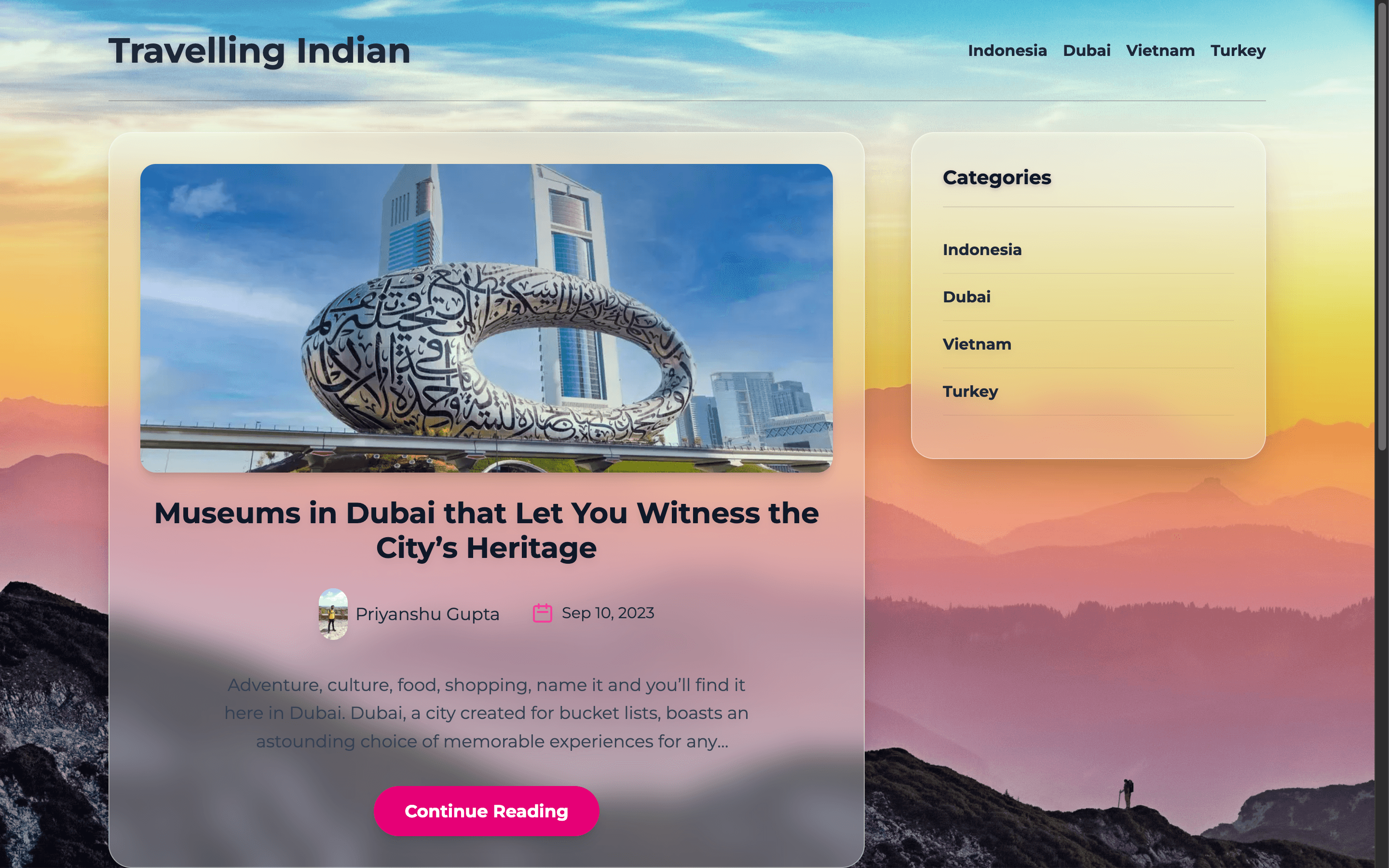Travelling Indian screenshot 3