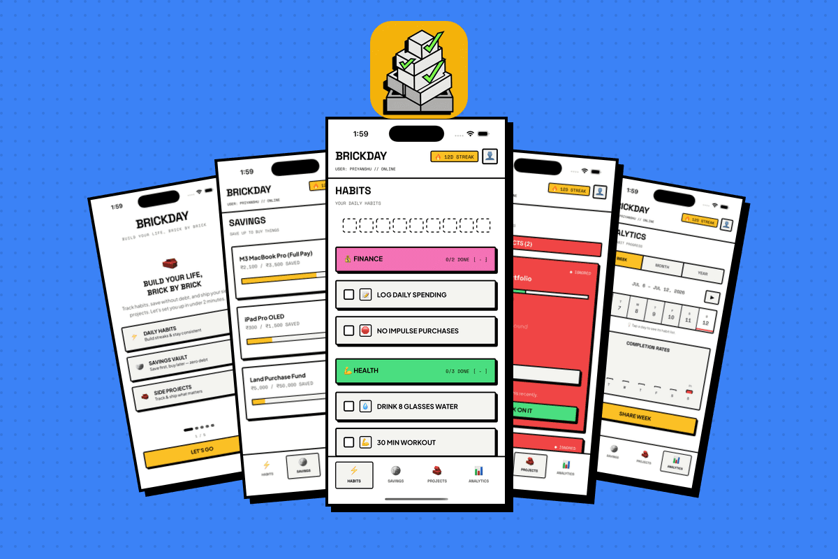 Main screenshot for Brikday