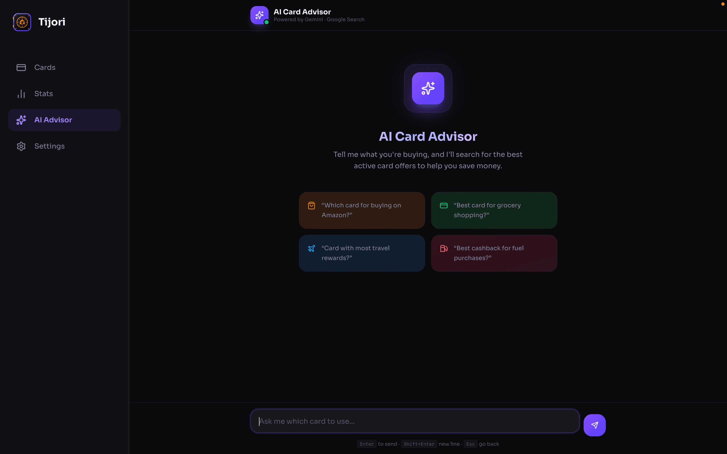 Tijori screenshot 2